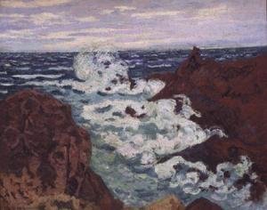 Armand Guillaumin - Storm at Agay, 1895