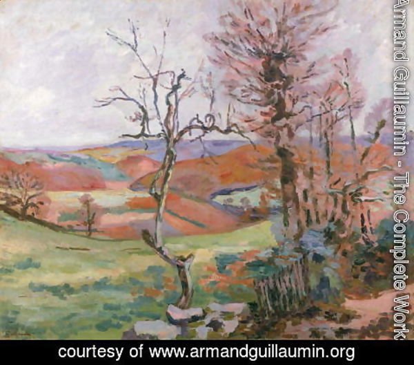 Armand Guillaumin - The Puy Barion at Crozant, Brittany