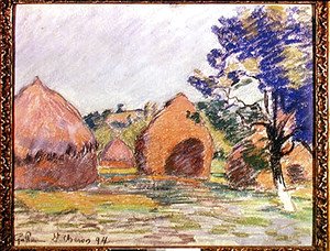 Armand Guillaumin - Haystacks at Saint-Cheron