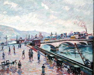 Armand Guillaumin - The Seine at Rouen