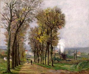 Armand Guillaumin - Landscape in the Ile de France, c.1878