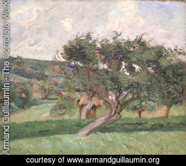 Armand Guillaumin - Landscape at Damiette, c.1890
