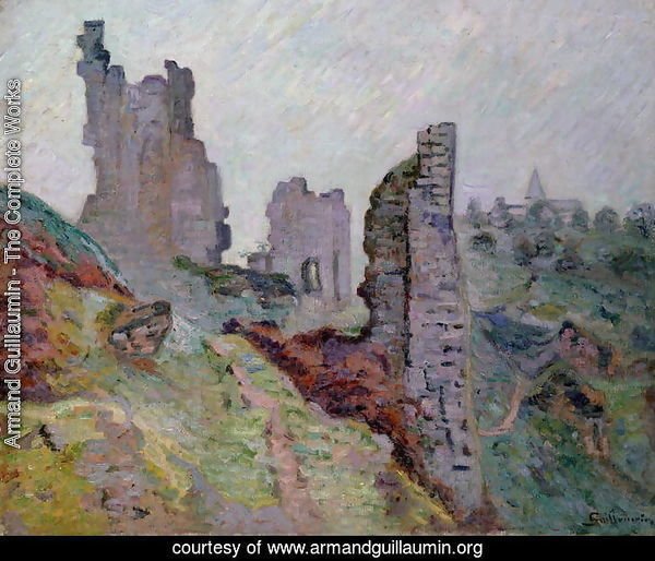 Ruins in the Fog at Crozant, 1894