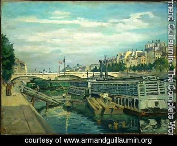 Armand Guillaumin - The Bridge of Louis Philippe