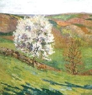 Armand Guillaumin - Trees in Blossomat Saint Cheron
