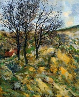 Armand Guillaumin - Landscape with Red Roofs