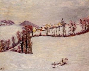 Armand Guillaumin - Sanit-Sauves in the Snow