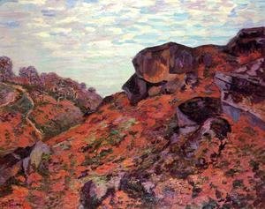 Armand Guillaumin - Crozant the Sedelle Heights Morning 1895