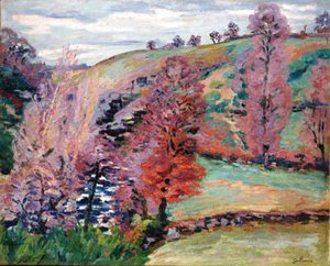 Armand Guillaumin - Paysage de Crozant (Landscape of Crozant)