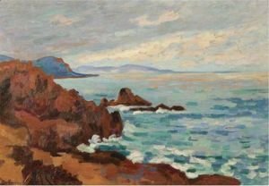 Armand Guillaumin - Soleil Couchant, Le Trayas-Agay