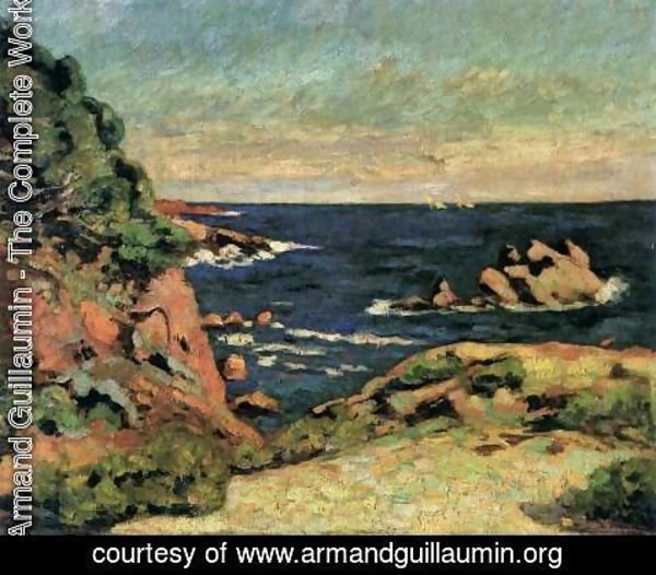 Armand Guillaumin - View of Agay