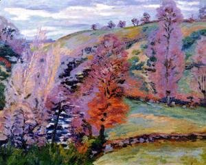 Armand Guillaumin - Crozant Landscape Aka Grey Weather