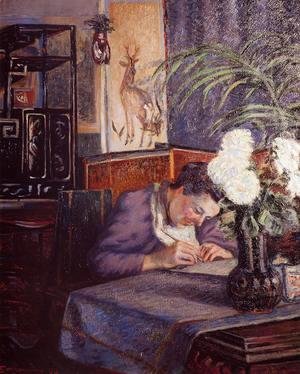 Madame Guillaumin Writing