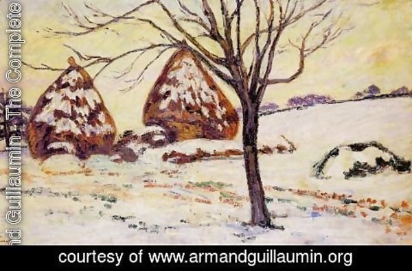 Armand Guillaumin - Palaiseau   Snow Effect