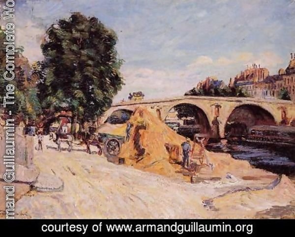 Armand Guillaumin - Pont Marie From The Quai D Anjou