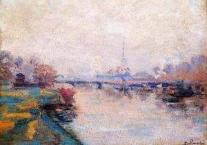 Armand Guillaumin - The Banks Of The Seine At Paris