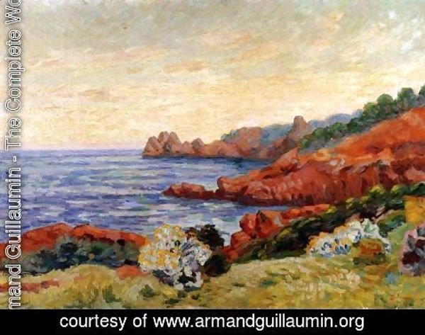 Armand Guillaumin - The Red Rocks At Agay