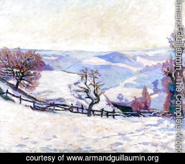 Armand Guillaumin - White Frost At Puy Barriou