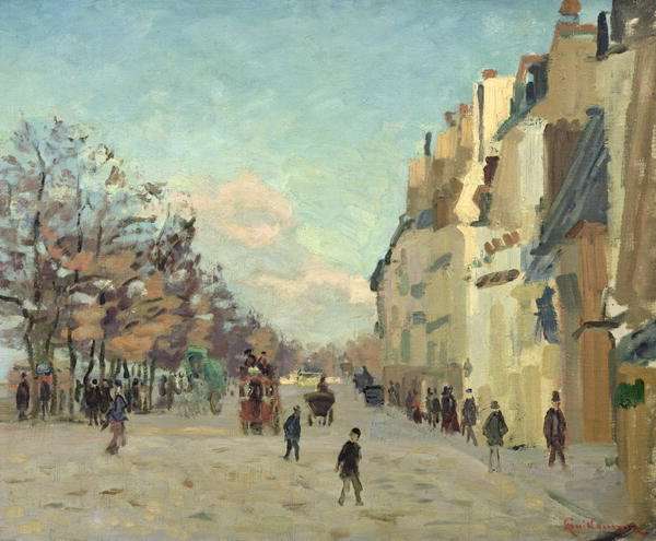 Paris, Quai de Bercy, Snow Effect, c.1873-74 by Armand Guillaumin