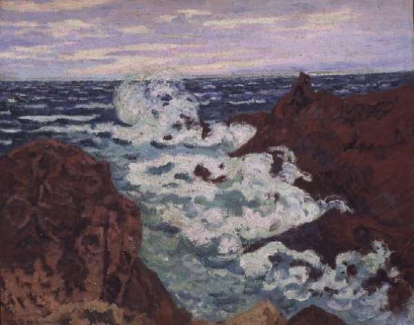 Storm at Agay, 1895 by Armand Guillaumin