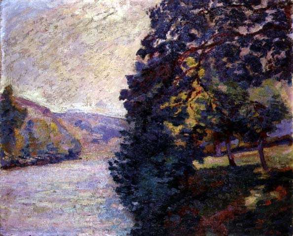 Sunrise at Crozant, Brittany, c.1916 by Armand Guillaumin
