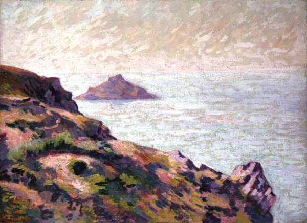Coast of the Val Andre, c.1907 by Armand Guillaumin