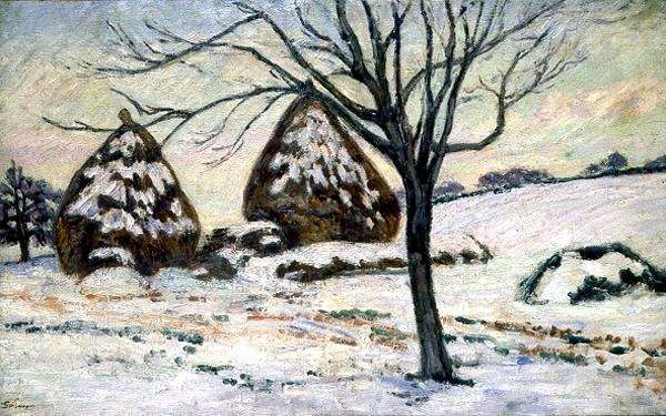 Winter Light by Armand Guillaumin