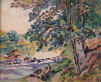 The Creuse at Genetin by Armand Guillaumin
