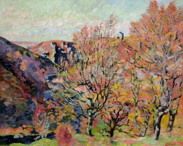 The Valley of the Sedelle in Crozant, c.1898 by Armand Guillaumin