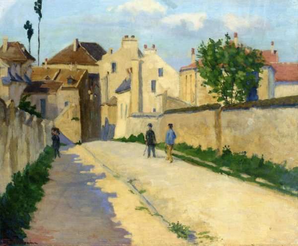 Rue de Clamart at Vanves, c.1873 by Armand Guillaumin