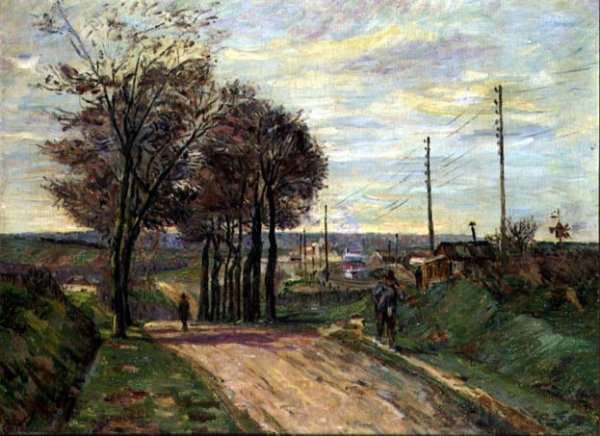 The Outskirts of Paris, c.1881 by Armand Guillaumin