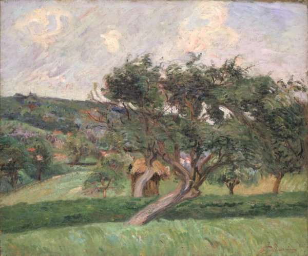 Landscape at Damiette, c.1890 by Armand Guillaumin