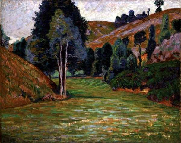 Vale at Pontgibaud, c.1890 by Armand Guillaumin