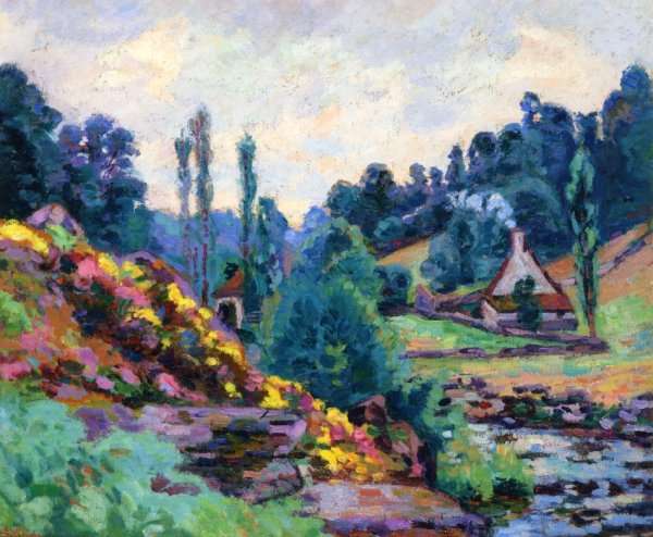 Le Moulin de Jonon Creuse by Armand Guillaumin