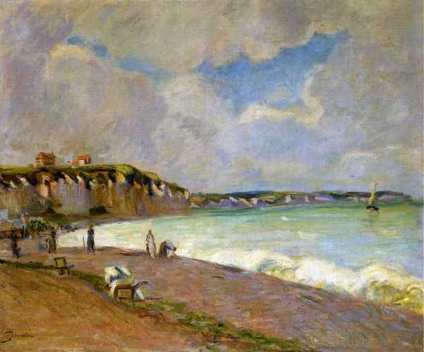 la Manche Landscape by Armand Guillaumin