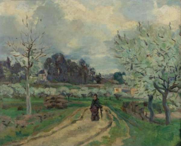 Paysage d'Ile de France by Armand Guillaumin