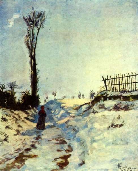 Road with Snow by Armand Guillaumin