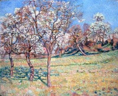 Apple Trees at Damiette by Armand Guillaumin