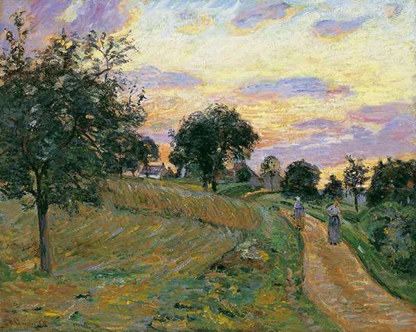The Road of Damiette by Armand Guillaumin