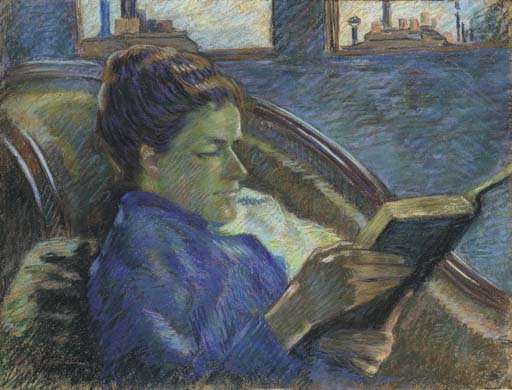 La lecture de Mme Guillaumin by Armand Guillaumin