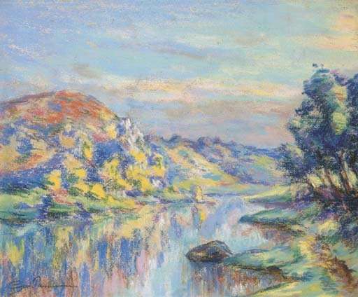 La Roche de l'Echo, Crozant 3 by Armand Guillaumin