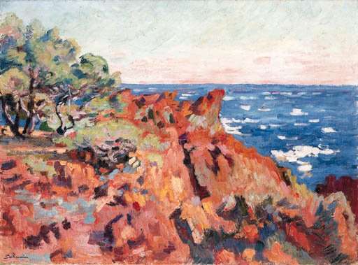 Le Trayas (Var) by Armand Guillaumin