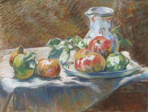 Nature morte aux fruits by Armand Guillaumin