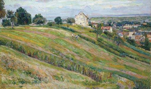 Paysage de L'ile de France 2 by Armand Guillaumin