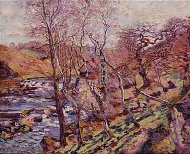 Le Moulin De Bouchardon, Crozant, Au Printemps by Armand Guillaumin