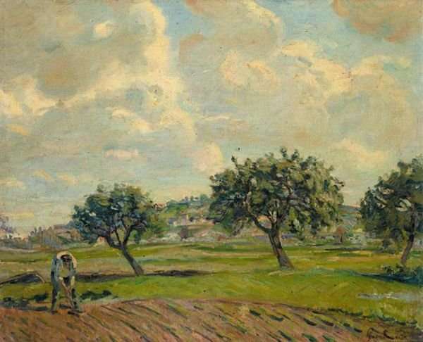 Paysage D'Ete A Damiette by Armand Guillaumin