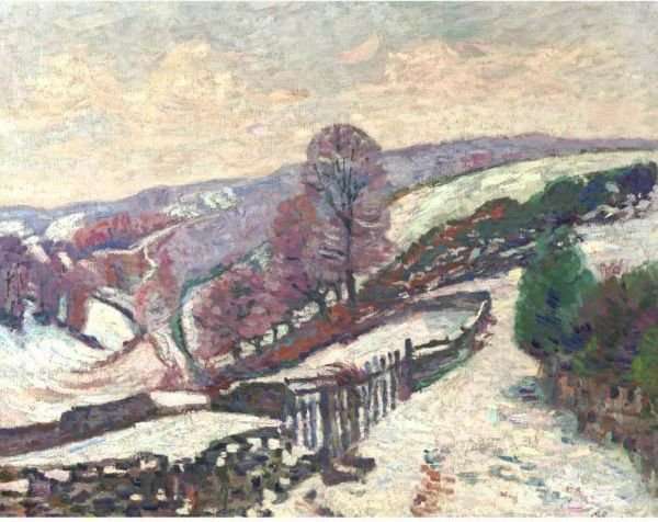 Petite Neige Dans La Creuse by Armand Guillaumin