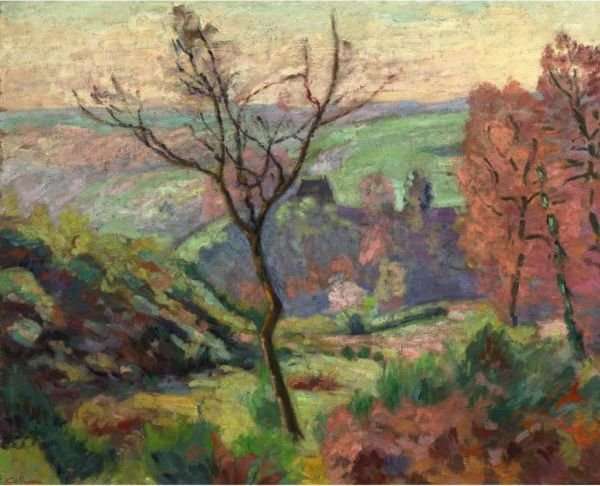 Vallee De La Sedelle Au Pont Charraud by Armand Guillaumin