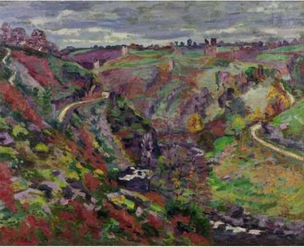 Les Ruines Du Chateau De Crozant 2 by Armand Guillaumin