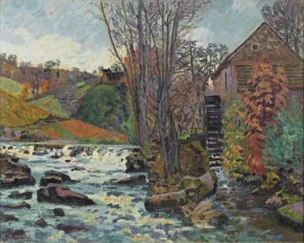 Le Moulin Bouchardon A Crozant by Armand Guillaumin
